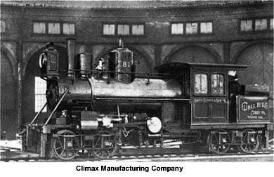 Climax Locomotive Shop Number 81